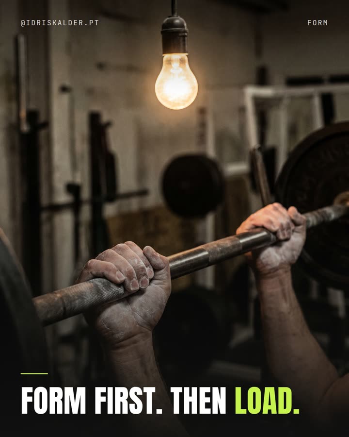 Form first. Then load.