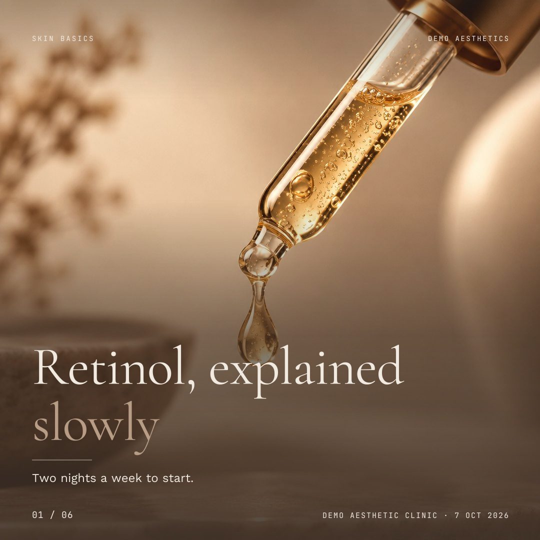 Retinol, explained slowly