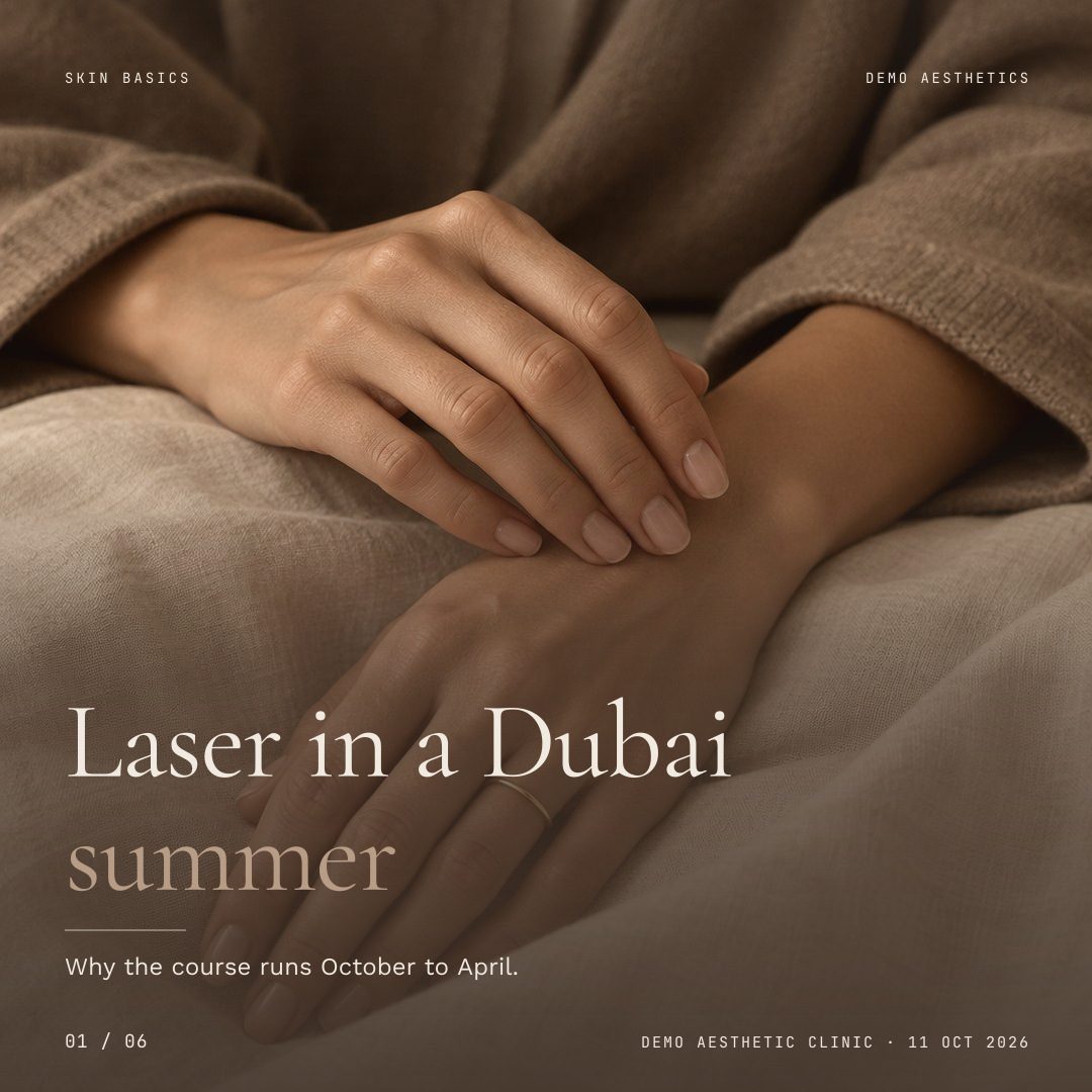 Laser in a Dubai summer