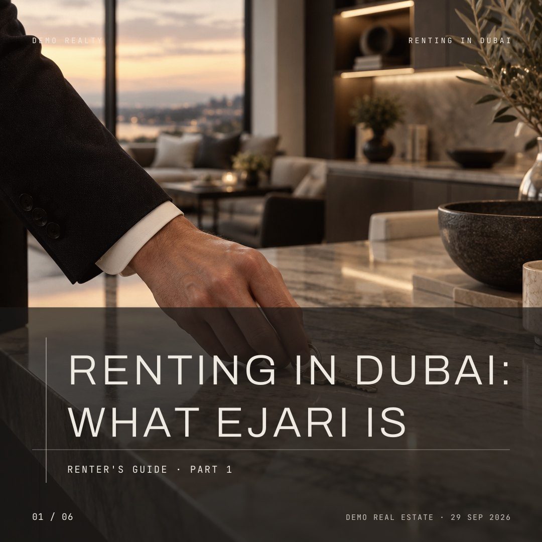 Renting? Ejari explained