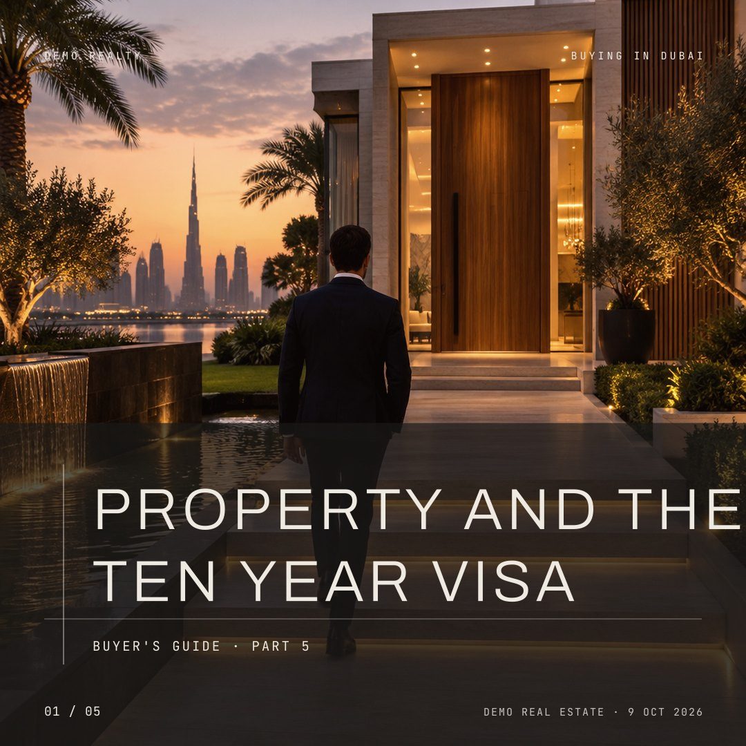 Property and the ten year visa